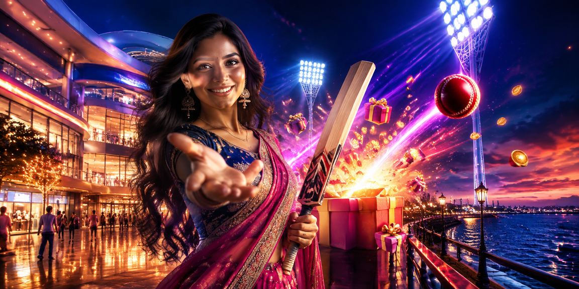 Cricket fans watching and betting on match on mobile at night market